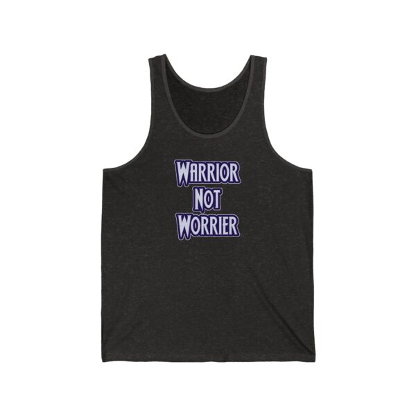 Warrior Not Worrier Jersey Tank