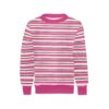 Pink Black White Striped Long Sleeve - Image 3