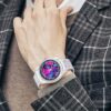Zxai-On Stainless Steel Watch Purple - Image 3