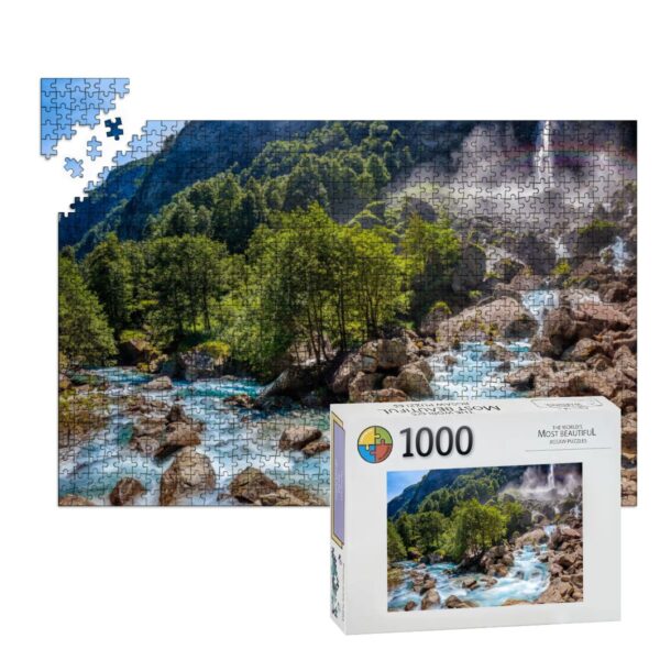 Mountain Waterfall 1000 pcs Jigsaw Puzzle