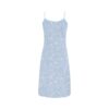Light Blue White Flower Slip Women Slip - Image 4