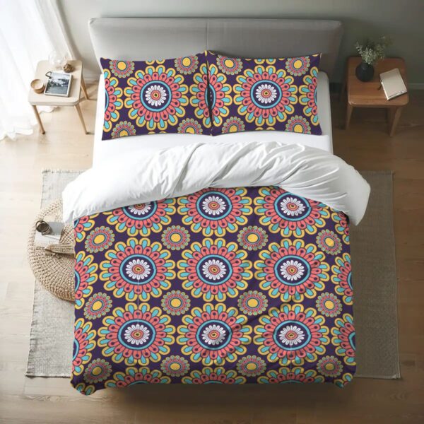 Abstract Queen Duvet Cover Set