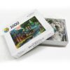 Forest Cottage Near River 1000 pcs Jigsaw Puzzle - Image 2
