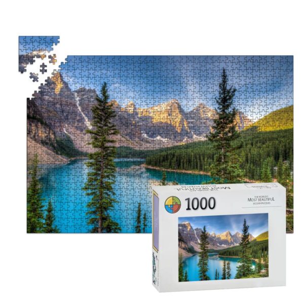 Mountain Lake View 1000 pcs Jigsaw Puzzle