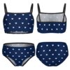 Blue White Hearts Bathing Suit - Image 4