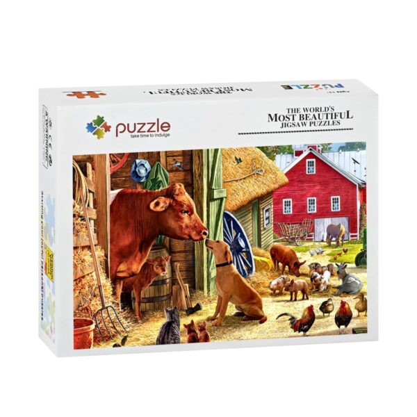 In The Barn Jigsaw Puzzles 300 pcs