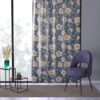 Romantic Blue Beige Curtain - Image 3