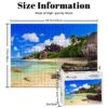 Tropical Water and Rocks Jigsaw Puzzles 500 pcs - Image 2