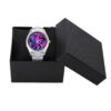 Zxai-On Stainless Steel Watch Purple - Image 2