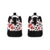 Zxai-On Anstract Sneakers In Black White And Red - Image 5