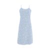 Light Blue White Flower Slip Women Slip - Image 3