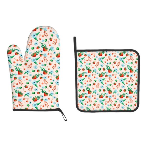 Oven Mitts and Pot Holders Set