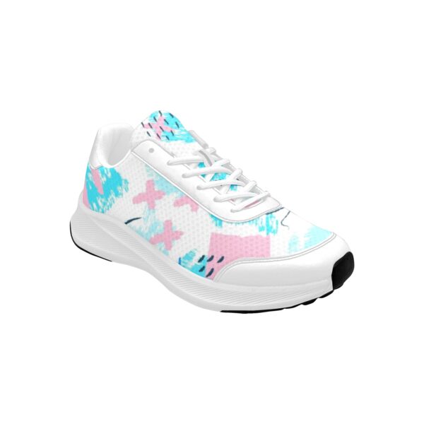 Zxai-On Blue Pink White Running Shoes For Women