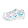Zxai-On Pink Turquoise And White Sneakers For Girls - Image 4