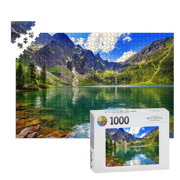 Lake Near The Mountains 1000 pcs Jigsaw Puzzle