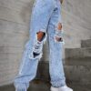 Women's Fashion Ripped Jeans - Image 5