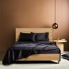 Four-piece Set Of Silk Bedding Sheets And Fitted Sheets - Image 10