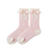 Cherry Blossom Series Spring Cute Girly Cotton Socks - Image 6