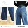 Straight Jeans Stretch Slimming Women - Image 2