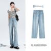Tencel Lyocell Wide-leg Jeans - Image 5