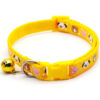 Cartoon Printed Cat Collar With Bell - Image 3