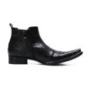 Men's British-style High-top Shoes Summer Breathable Chelsea Boots - Image 5