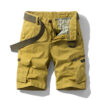 Loose Straight Plus Size Outdoor Shorts - Image 3