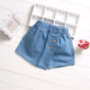Sand Washed Denim Girls Shorts Outer Wear Thin Section - Image 5