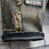 Summer Jeans Pants Men'S Personality Patch Retro Trendy Men'S Five-Point Pants Men'S Ripped Shorts - Image 7