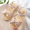 Girls' Sandals  Summer New Style  Korean Princess Shoes  Big Children'S Casual Student Shoes  Children'S Non-Slip Flat Shoes - Image 3