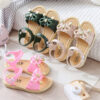 Girls' Sandals  Summer New Style  Korean Princess Shoes  Big Children'S Casual Student Shoes  Children'S Non-Slip Flat Shoes - Image 5