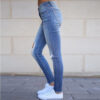 Women's Jeans With Ripped Tassels - Image 4