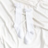 Socks Women's Mid-length Calf Socks White Lace Socks - Image 3