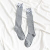 Socks Women's Mid-length Calf Socks White Lace Socks - Image 9