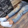 New Korean Style Boys Ripped Trousers - Image 4