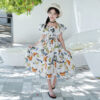 Waist Floral Floral Butterfly Dress - Image 2