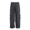Punk Old Wash Cargo Jeans - Image 7