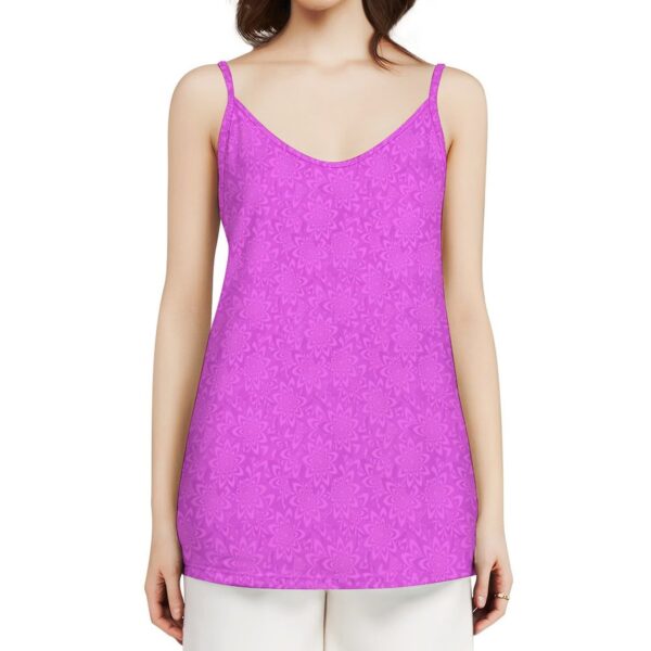 Modern Purple Tank Top