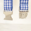 Blue plaid dog collar - Image 5
