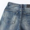 Cotton denim shorts male hole pants men's Jeans - Image 5