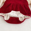 Newborn Fleece-lined Warm Baby Jumpsuit Winter Clothes - Image 6