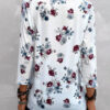 Casual Loose Spring Summer Women's Wear V-neck Printed Top For Women - Image 2