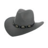 Punk Style Cowboy Hats And Felt For Men And Women - Image 5