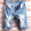 Men's Ripped Jeans Shorts - Image 2
