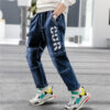 Boys Jeans Autumn And Winter New One-piece Velvet - Image 9