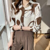 Long Sleeve Shirt Women's Printed Temperament - Image 2