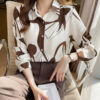 Long Sleeve Shirt Women's Printed Temperament - Image 4