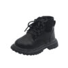 Children's Boots Martin Boys Leather Low-Cotton Cotton Girls Baby - Image 2