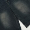 Punk Denim Shorts Men's High Street Wash - Image 8