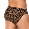 Leopard Swimming Briefs For Men - Image 3